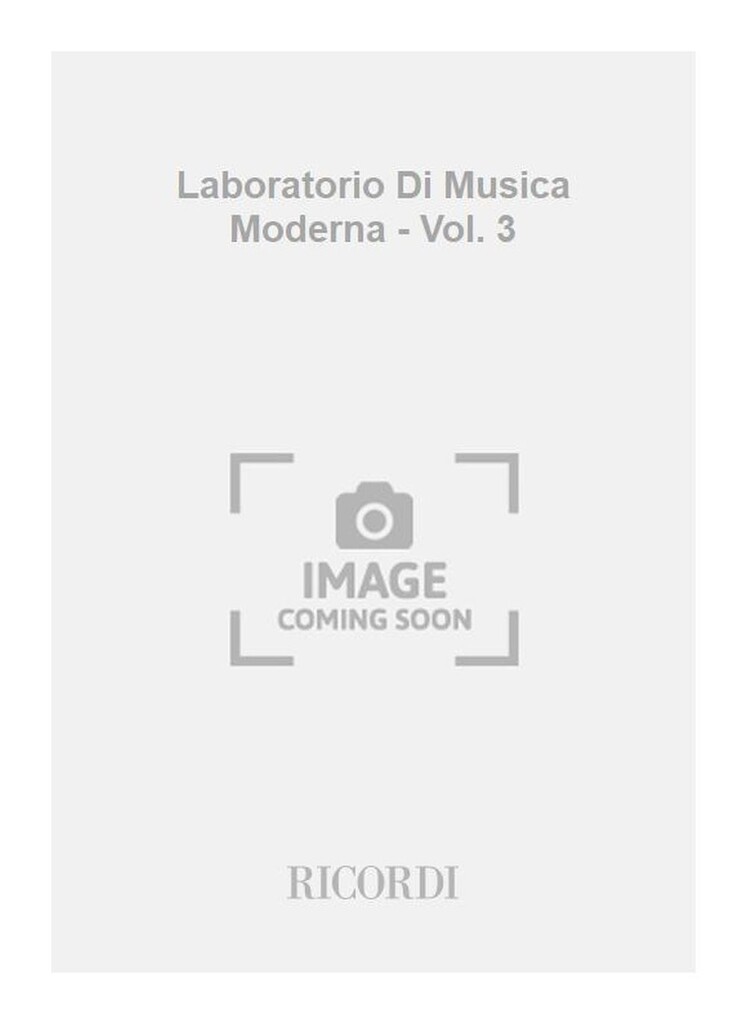 Laboratorio Di Musica Moderna - Vol. 3
